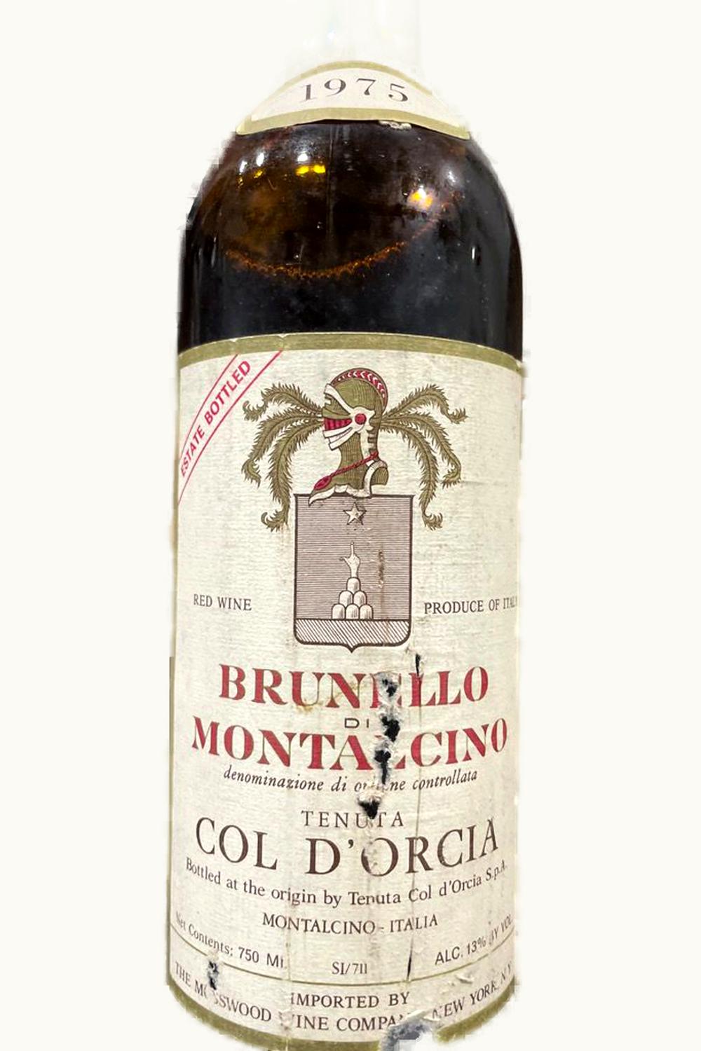 Tenute Col d'Orcia Tenute Col d'Orcia DOCG Brunello di Montalcino, 1975