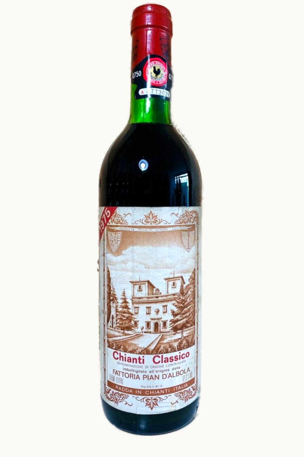 Principio Ginori Pian d'Albola Principio Ginori Pian d'Albola DOCG Chianti Classico, 1975