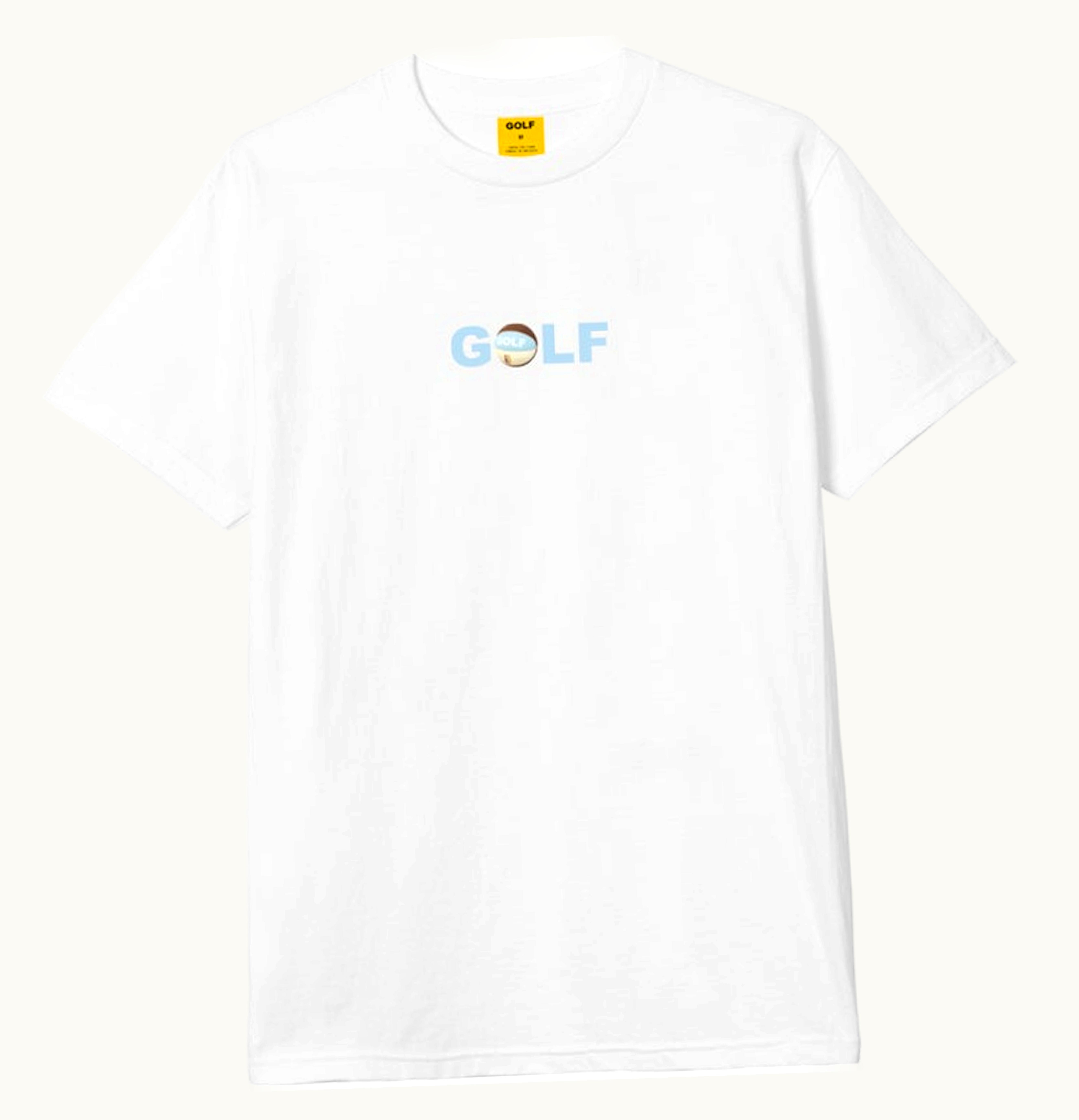 GOLF GOLF Championship T shirt White