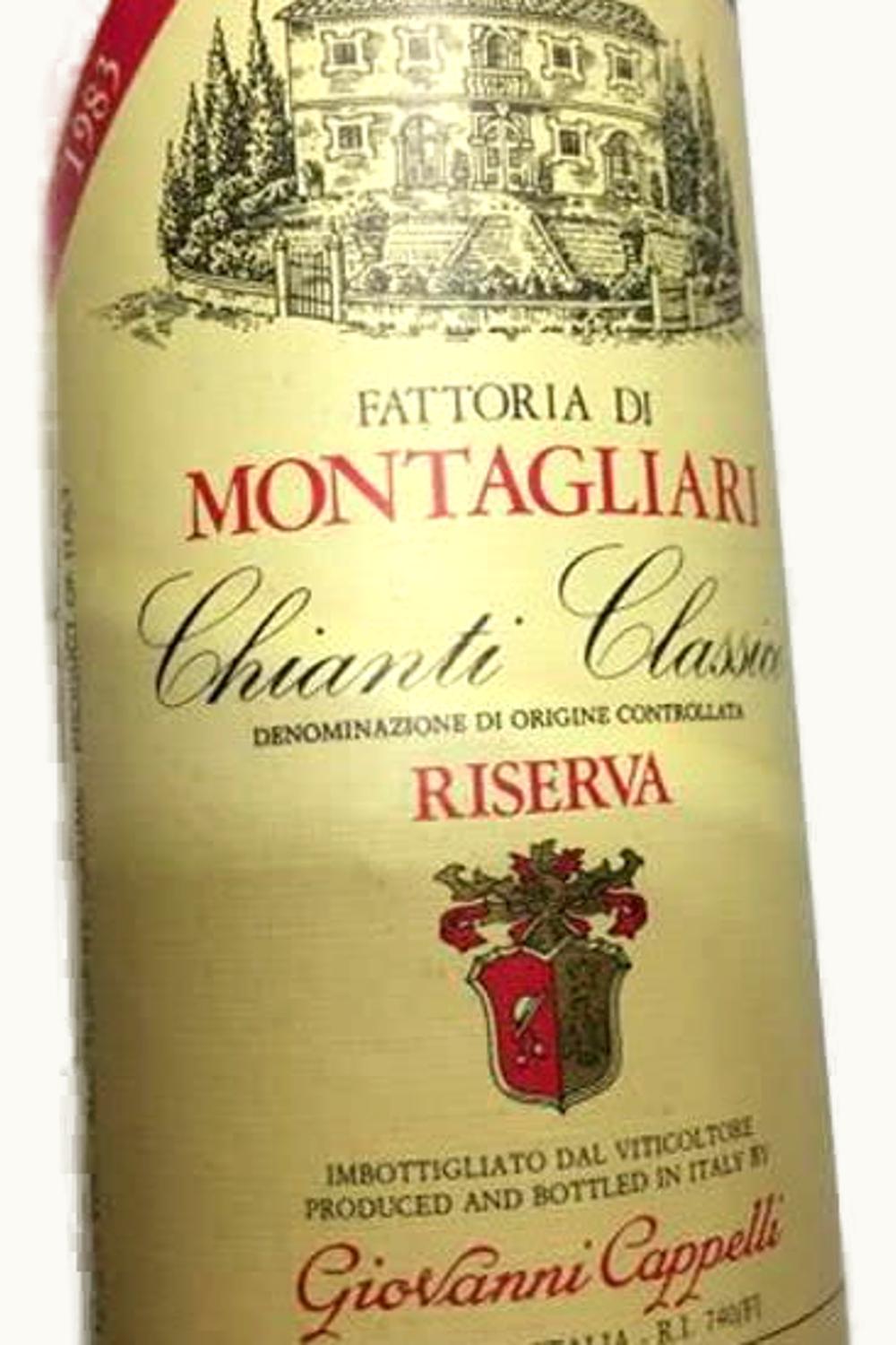Fattoria Montagliari Fattoria Montagliari DOCG Chianti Classico, 1974