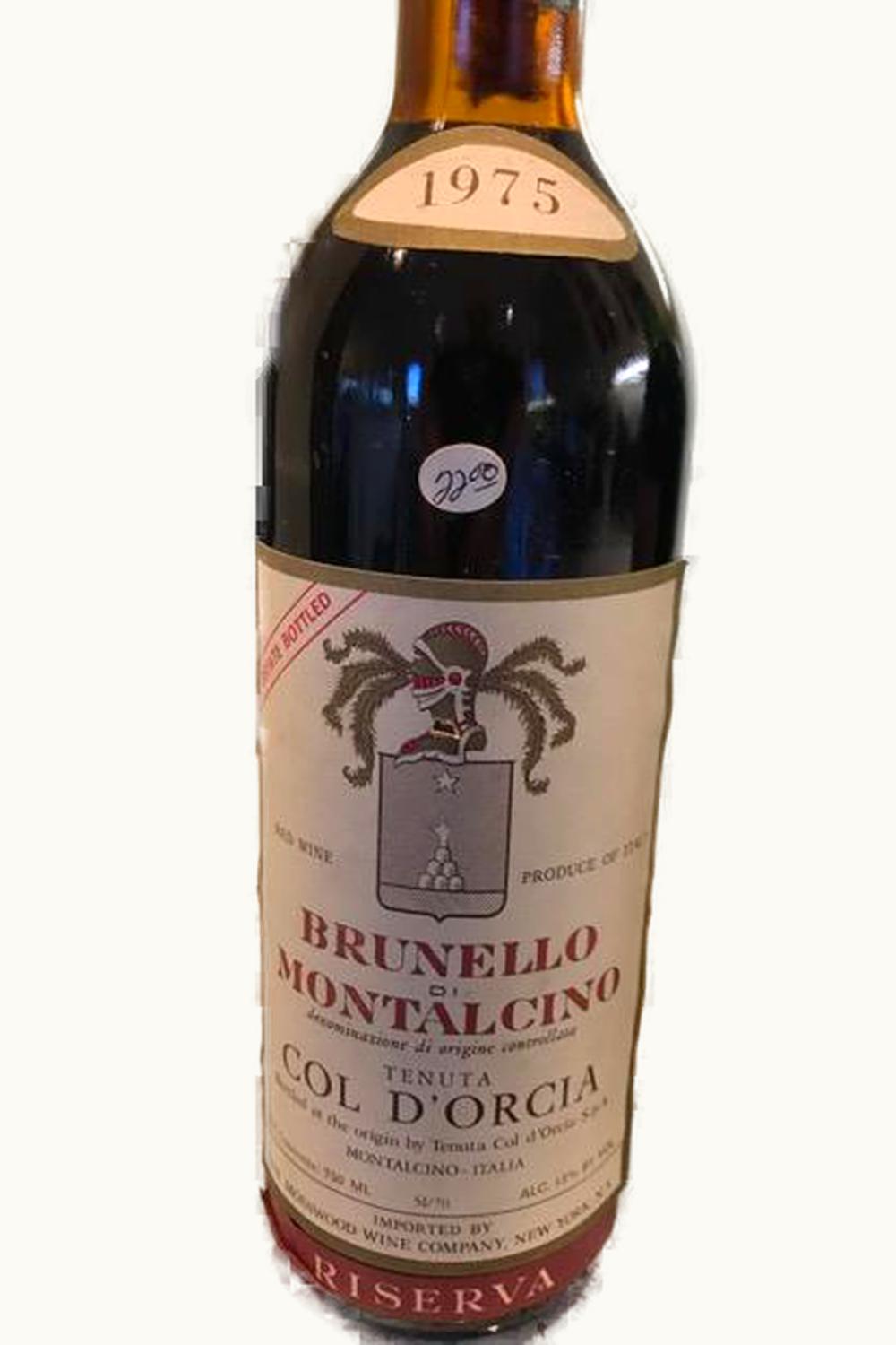 Tenute Col d'Orcia Tenute Col d'Orcia RSRV DOCG Brunello di Montalcino, 1973