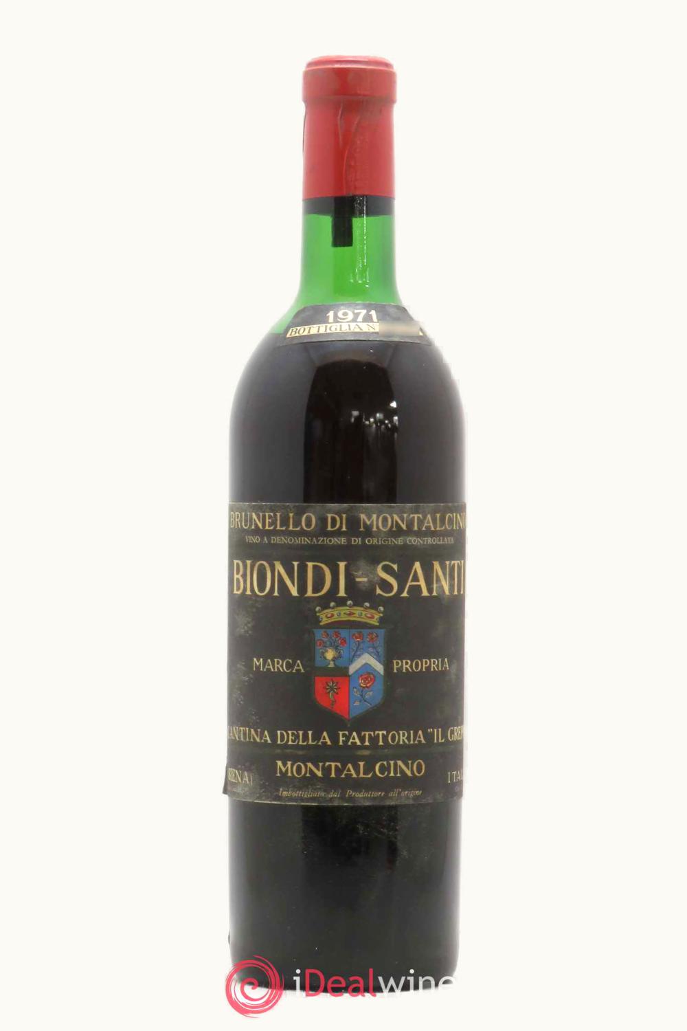 Biondi Santi DOCG Brunello di Montalcino, 1971