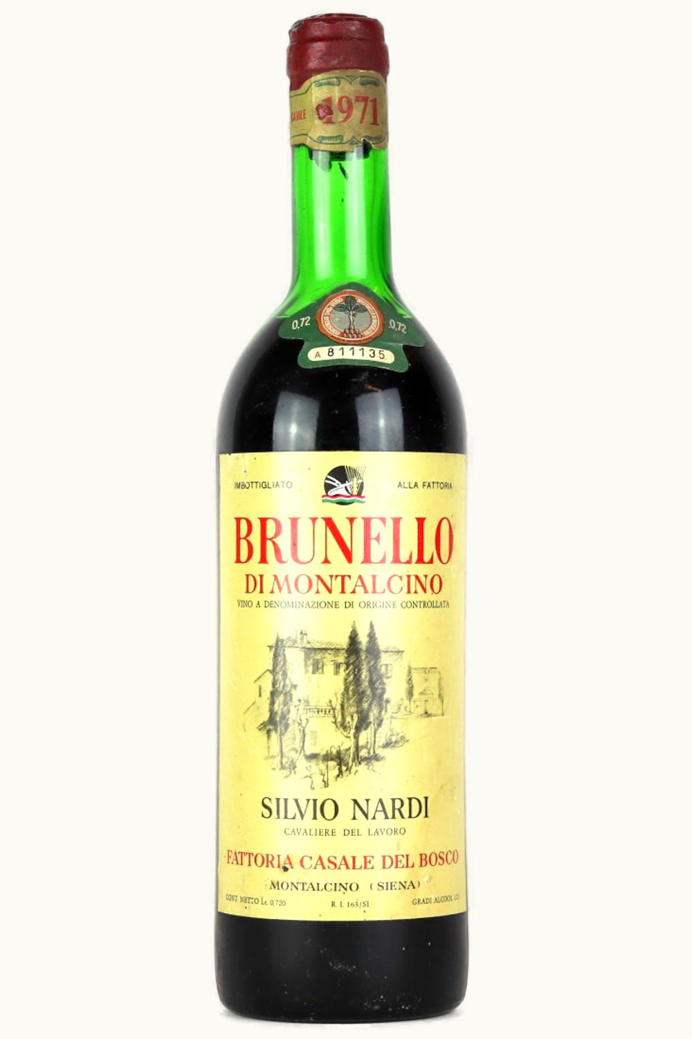 Tenute Silvio Nardi DOCG Brunello di Montalcino, 1971