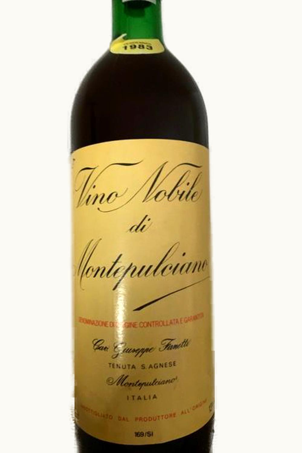 Fanetti Tenute S. Agnesi Fanetti Tenute S. Agnesi RSRV DOCG Nobile di Montepulciano, 1970