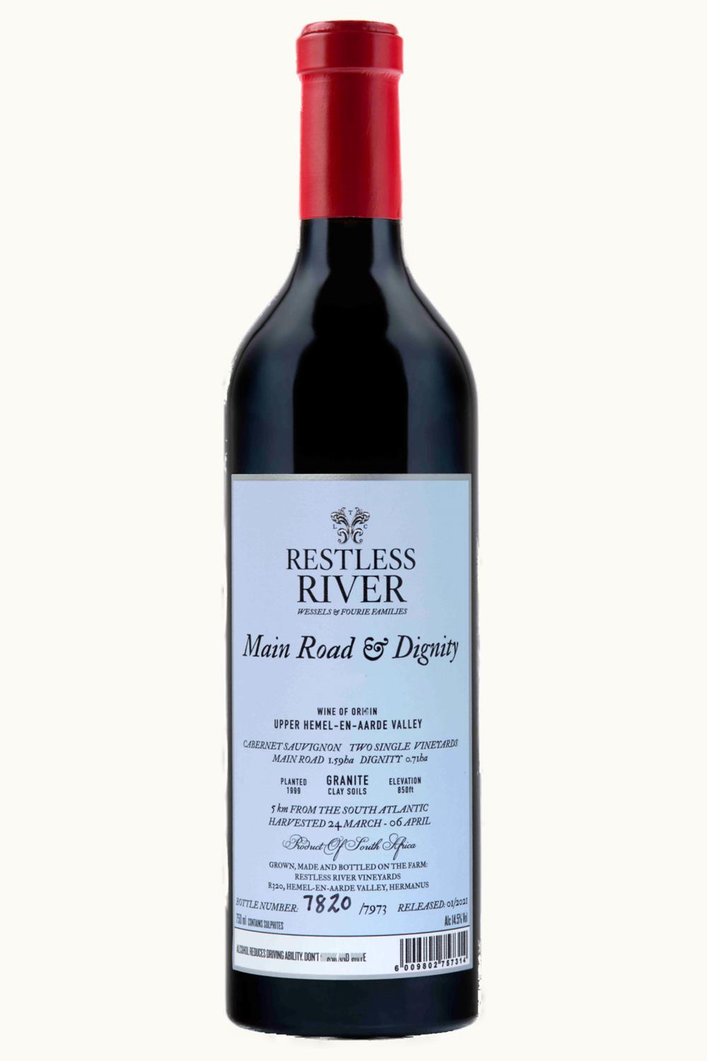 Restless River Main Rd Dignity Cab Sauv Hamel Alarde, 2018