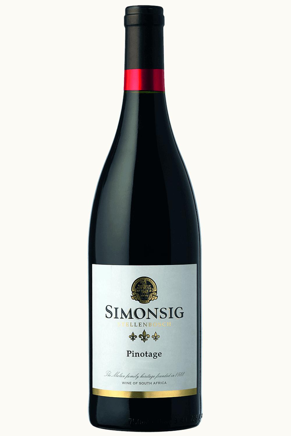 Simonsig Pinotage Stellenbosch Coastal Western Cape, 2018