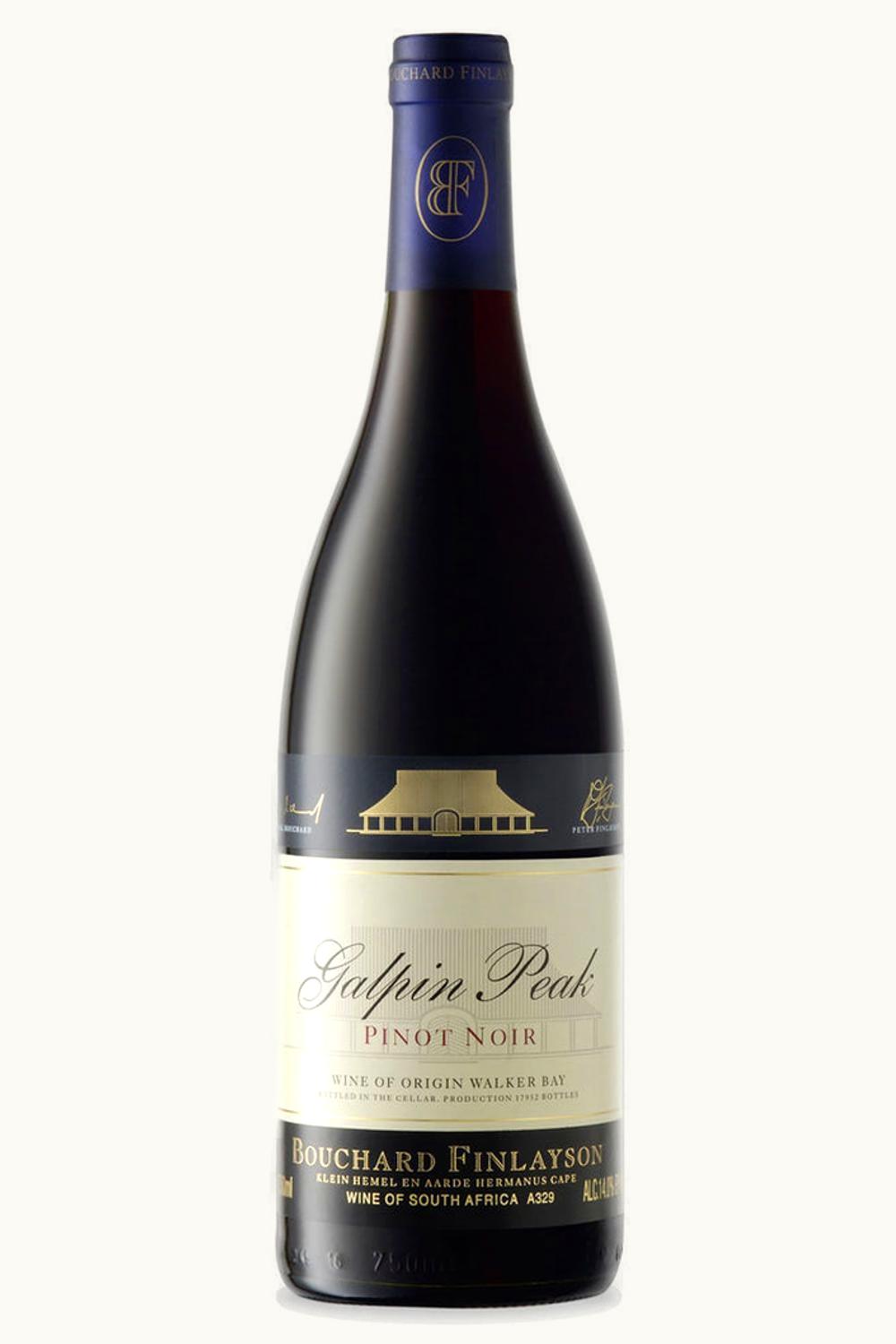 Bouchard Finlayson Galpin Peak Pinot Noir Walker Bay Cape South Coast Western Africa, 2018