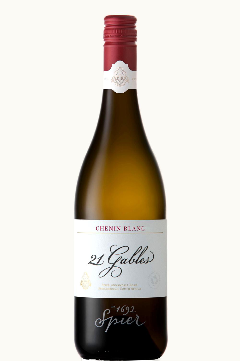 Spier Twenty-One Gables Chenin Blanc Stellenbosch Coastal Western Cape, 2018