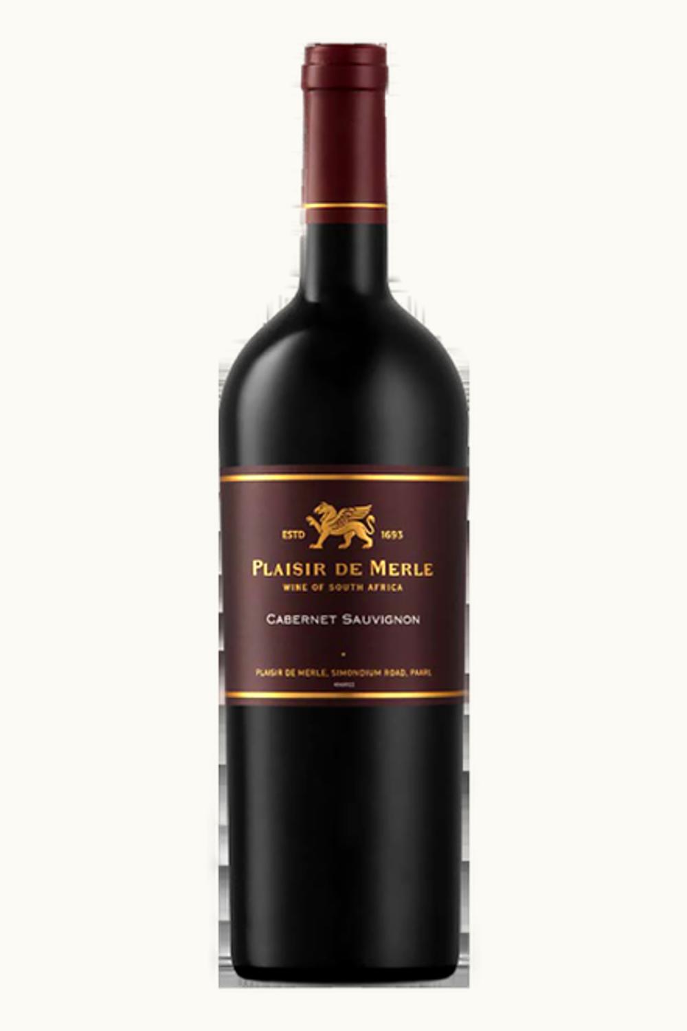 Plaisir de Merle Cab Sauv Paarl Coastal Western Cape, 2018