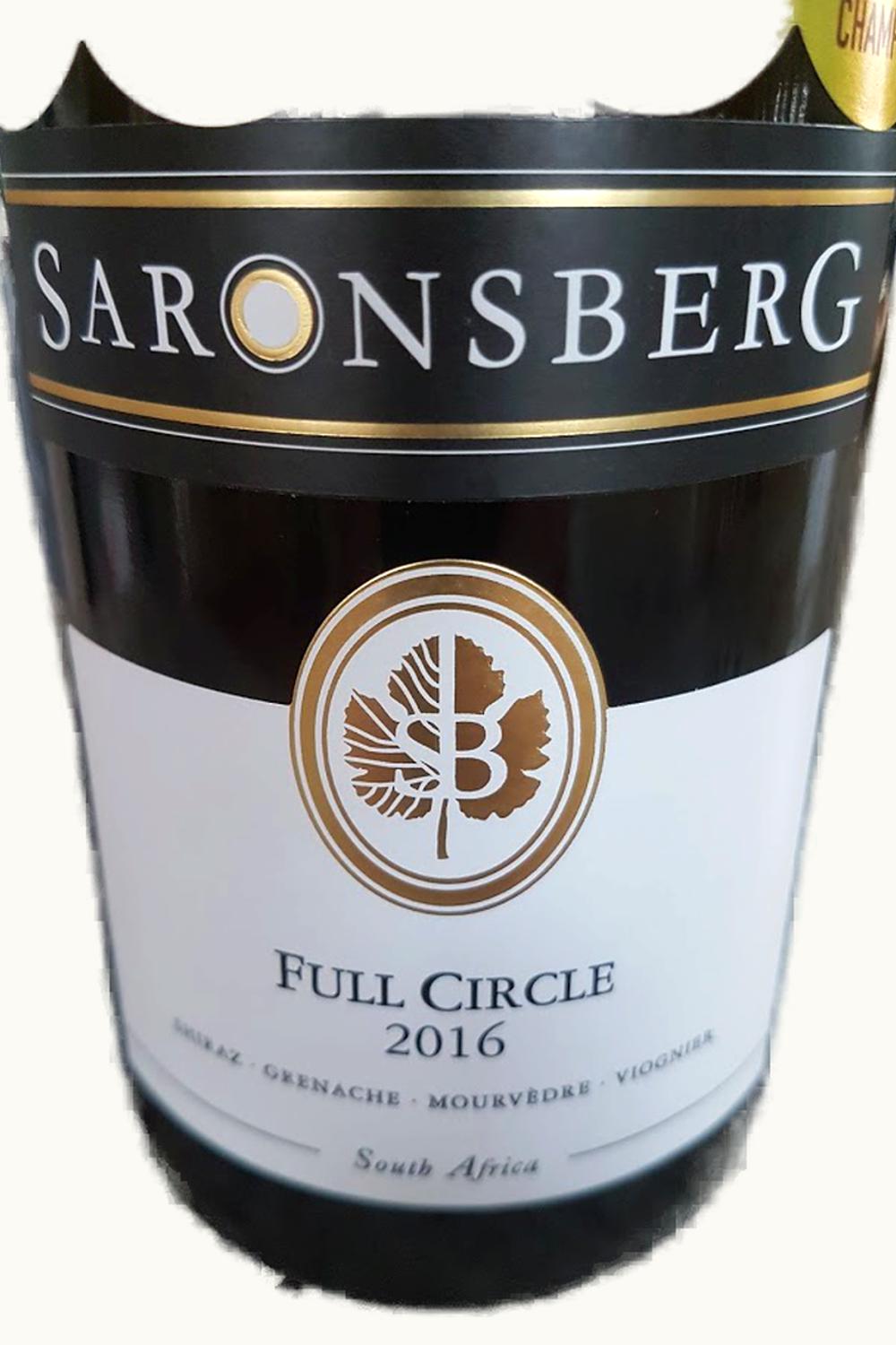 Saronsberg Full Circle, 2016