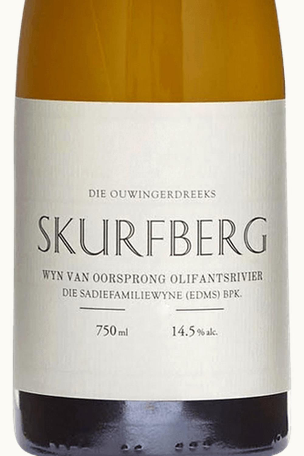 The Sadie Family Die Ouwingerdreeks Skurfberg White, 2015