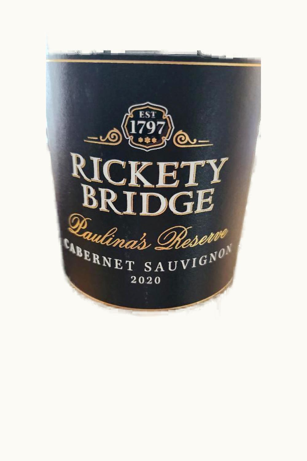 Rickety Bridge Rickety Bridge Paulina's RSRV Cab Sauv, 2010