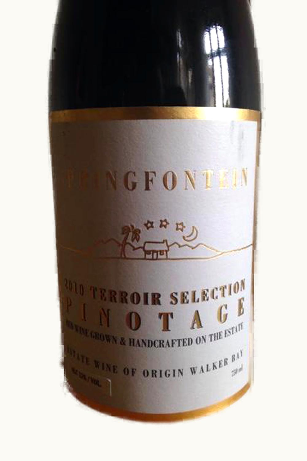 Springfontein Springfontein Terroir Select Pinotage, 2010
