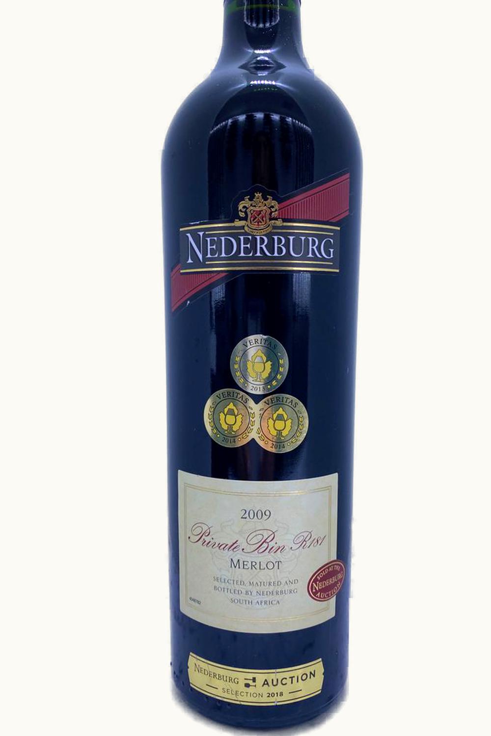 Nederburg Nederburg Prvt Bin R 181 Merlot Western Cape South Africa, 2009