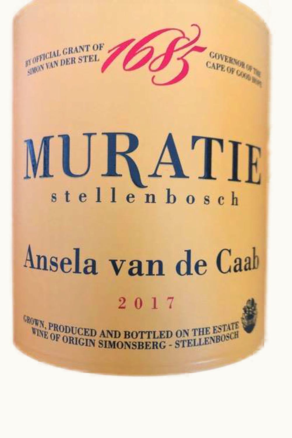 Muratie Estate Muratie Estate Ansela van de Red, 2007