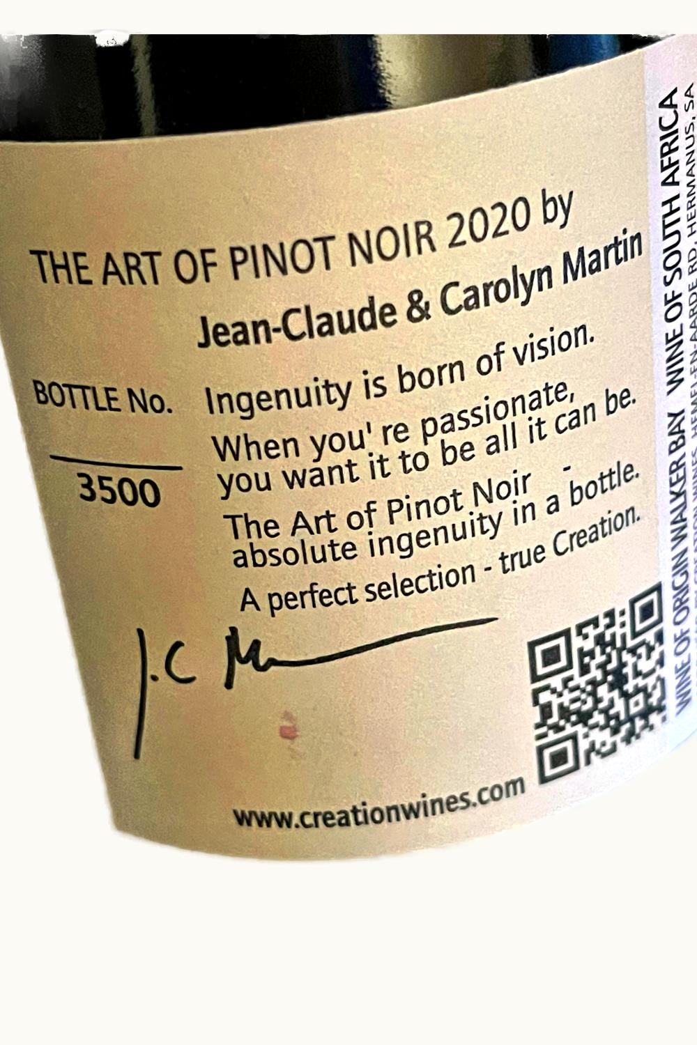 Creation Creation Pinot Noir, 2007