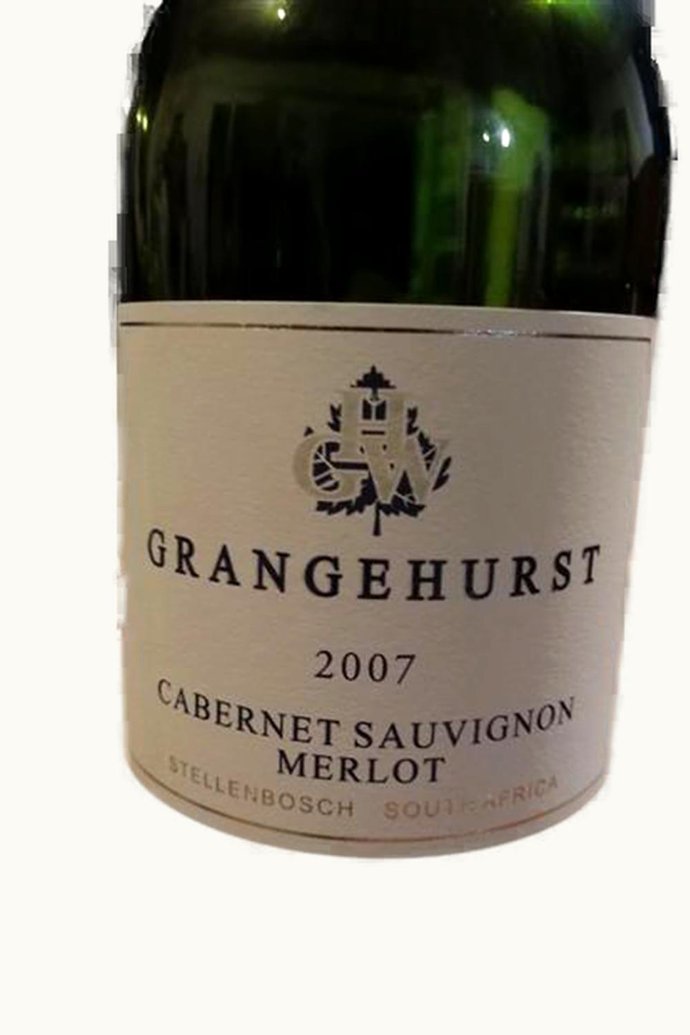 Grangehurst Grangehurst Cab Sauv Merlot, 2007