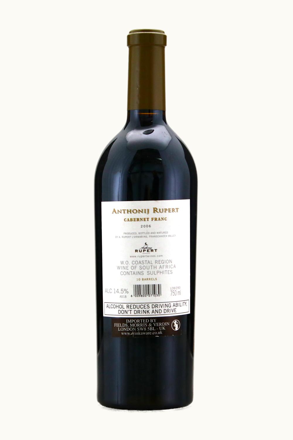 Anthony Rupert Anthony Rupert Cab Franc, 2006