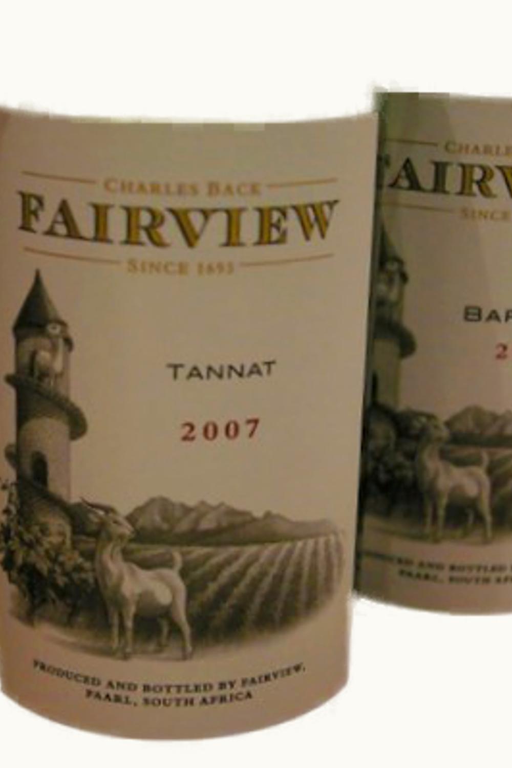 Fairview Fairview Charles Back Solitude Sra Paarl Coastal, 2001