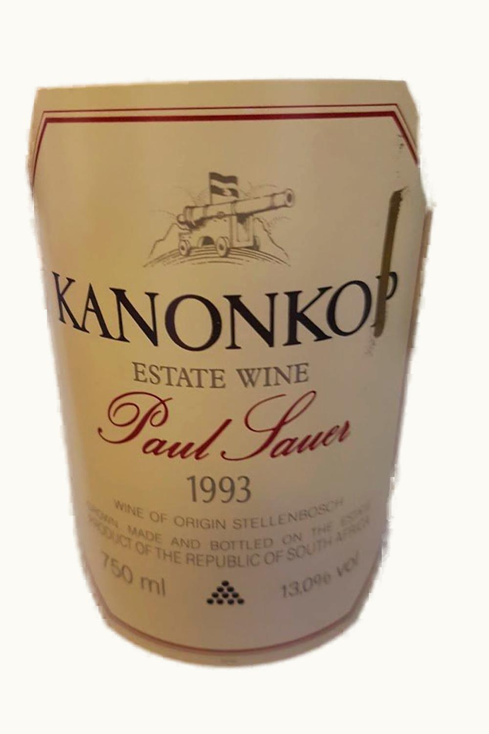 Kanonkop Kanonkop Paul Sauer, 1993