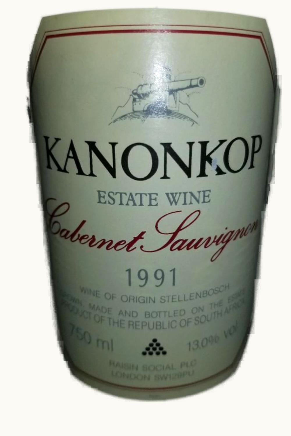 Kanonkop Kanonkop Cab Sauv, 1991