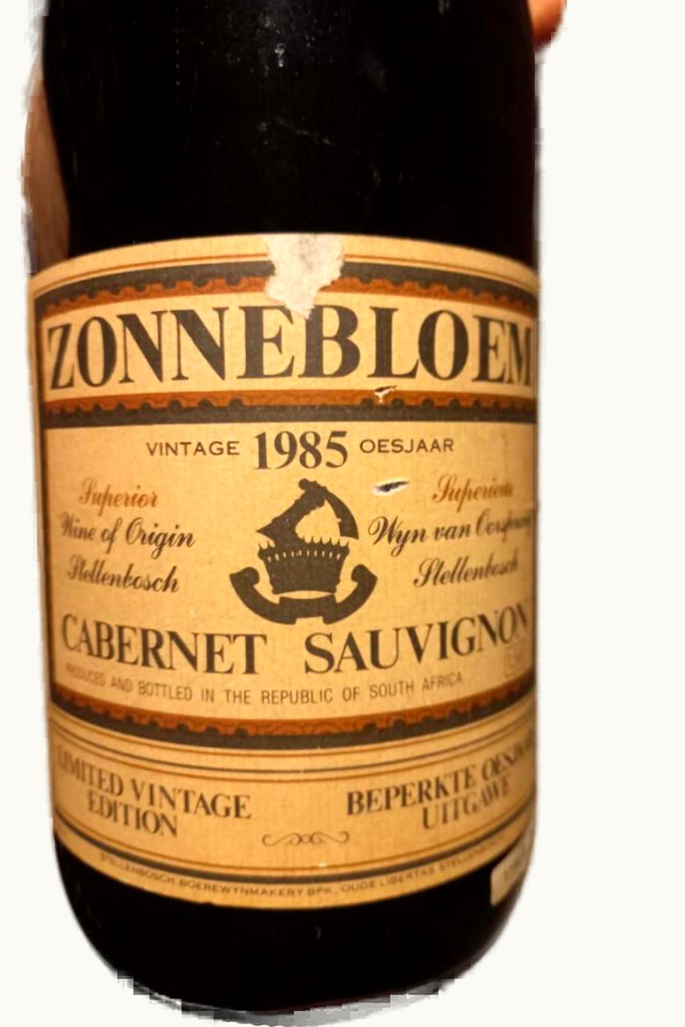 Zonnebloem Zonnebloem Cab Sauv, 1985