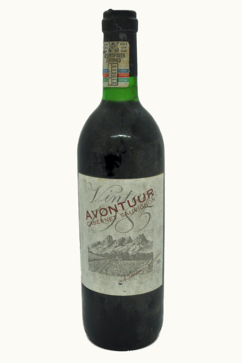 Avontuur Estate Avontuur Estate Cab Sauv, 1985