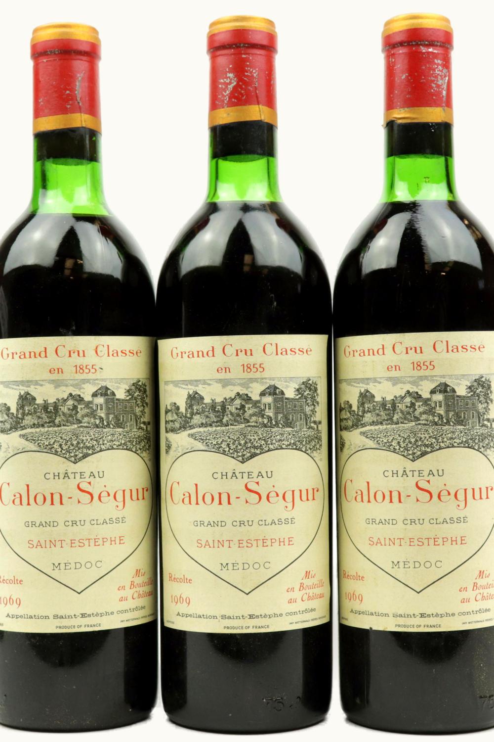Château Calon-Ségur Château Calon-Ségur St-Estèphe, 1969