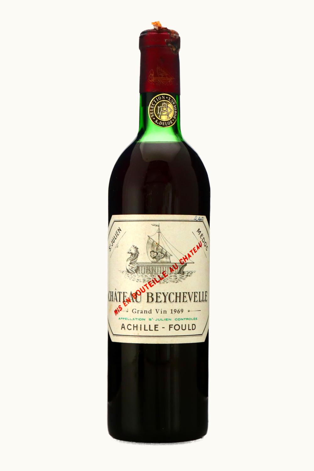 Château Beychevelle Château Beychevelle St-Julien, 1969