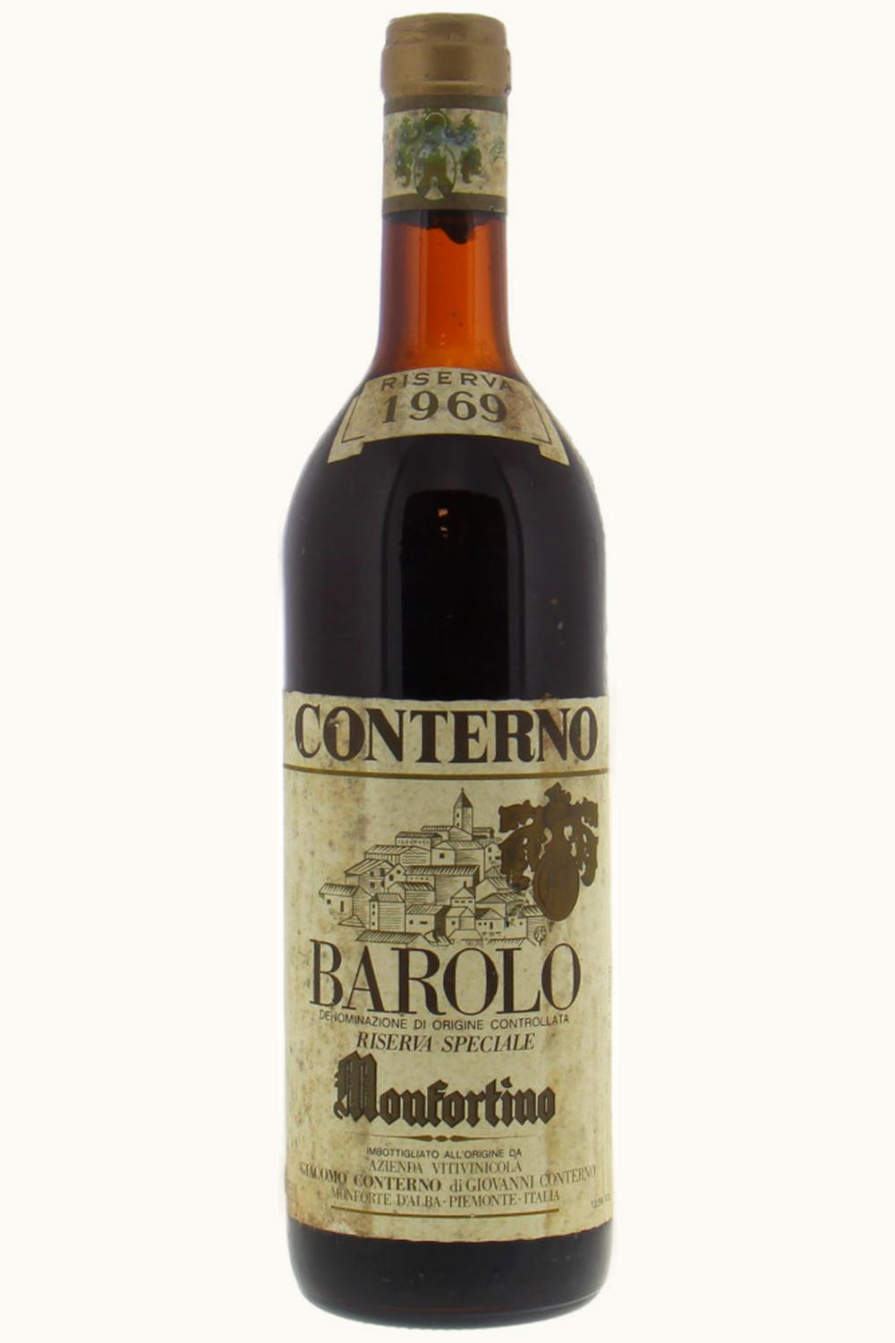 Giacomo Conterno Giacomo Conterno Monfortino Riserva DOCG Barolo, 1969