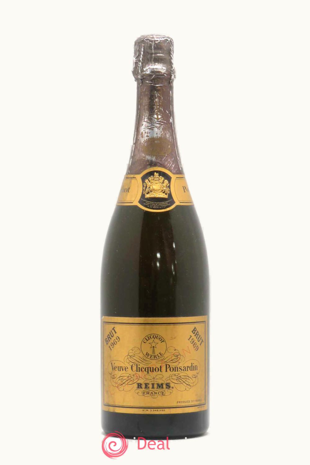 Veuve Clicquot Veuve Clicquot Vintage Brut Champagne, 1969