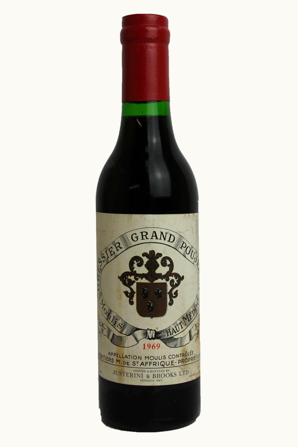 Château Poujeaux Château Poujeaux Moulis-Médoc, 1969