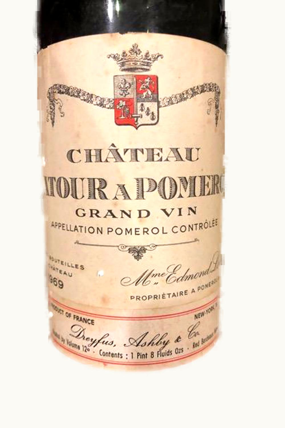 Château Latour à Pomerol Château Latour à Pomerol, 1969