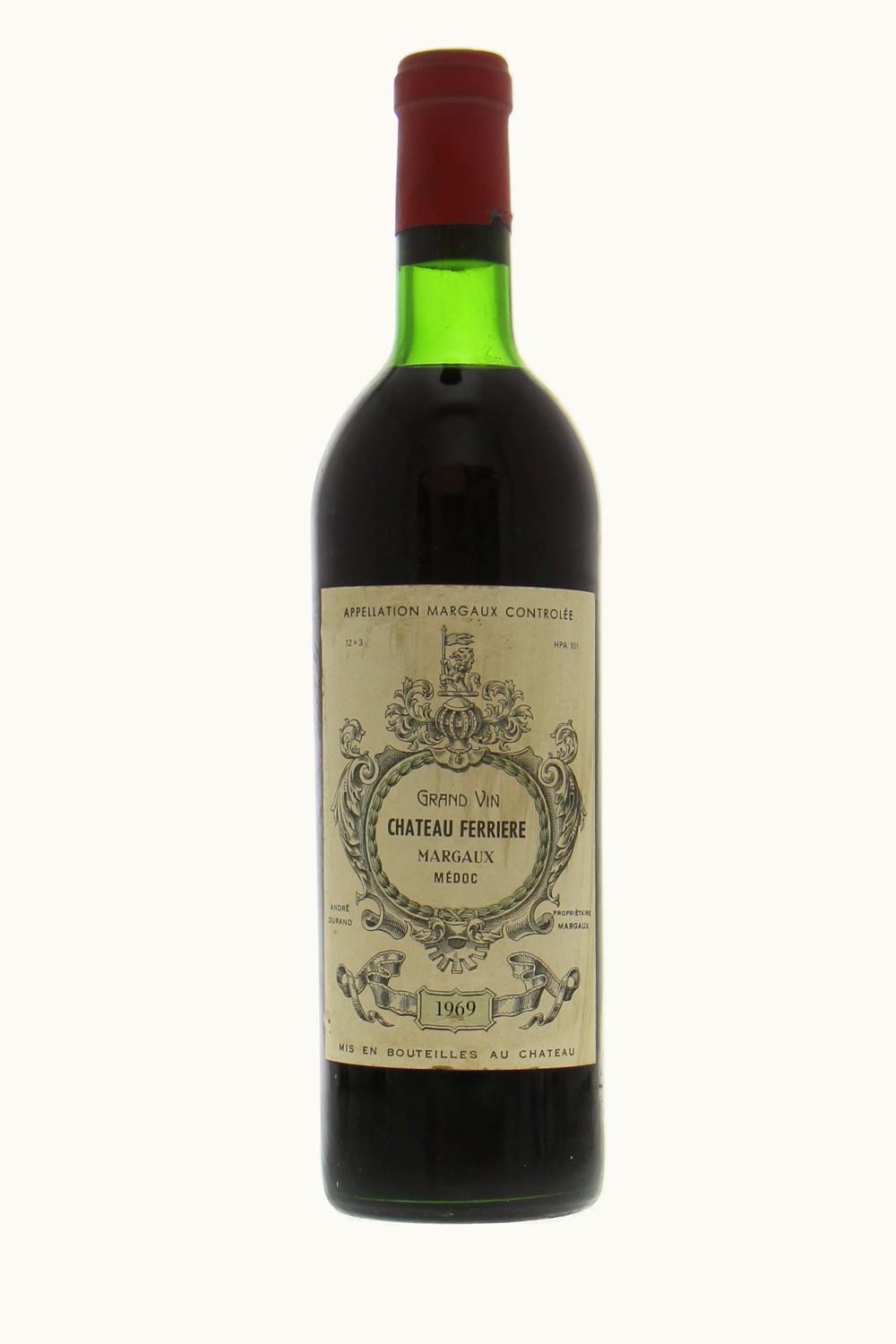 Château Ferrière Château Ferrière Margaux, 1969