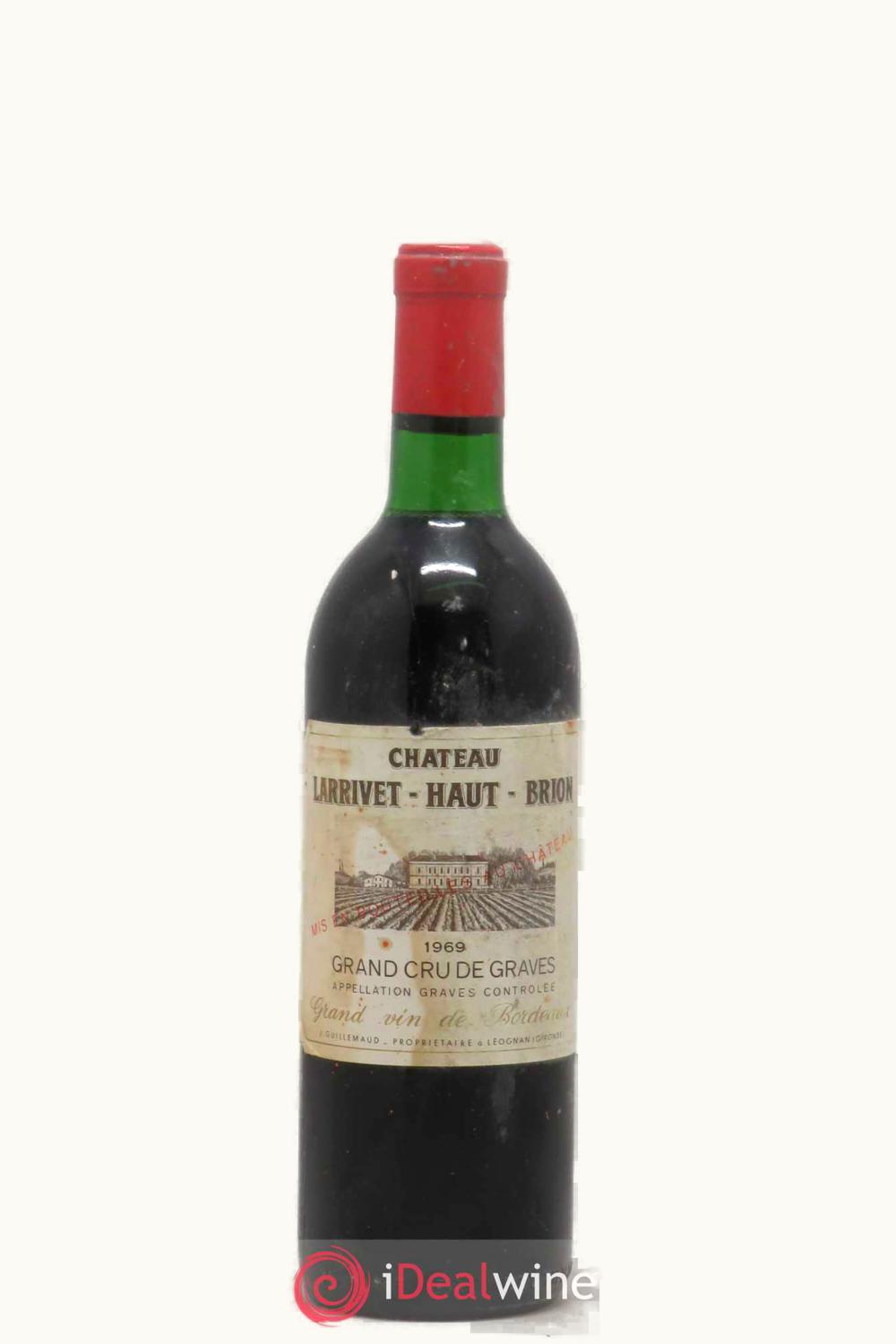 Château Larrivet Haut-Brion Château Larrivet Haut-Brion Pessac-Léognan, 1969