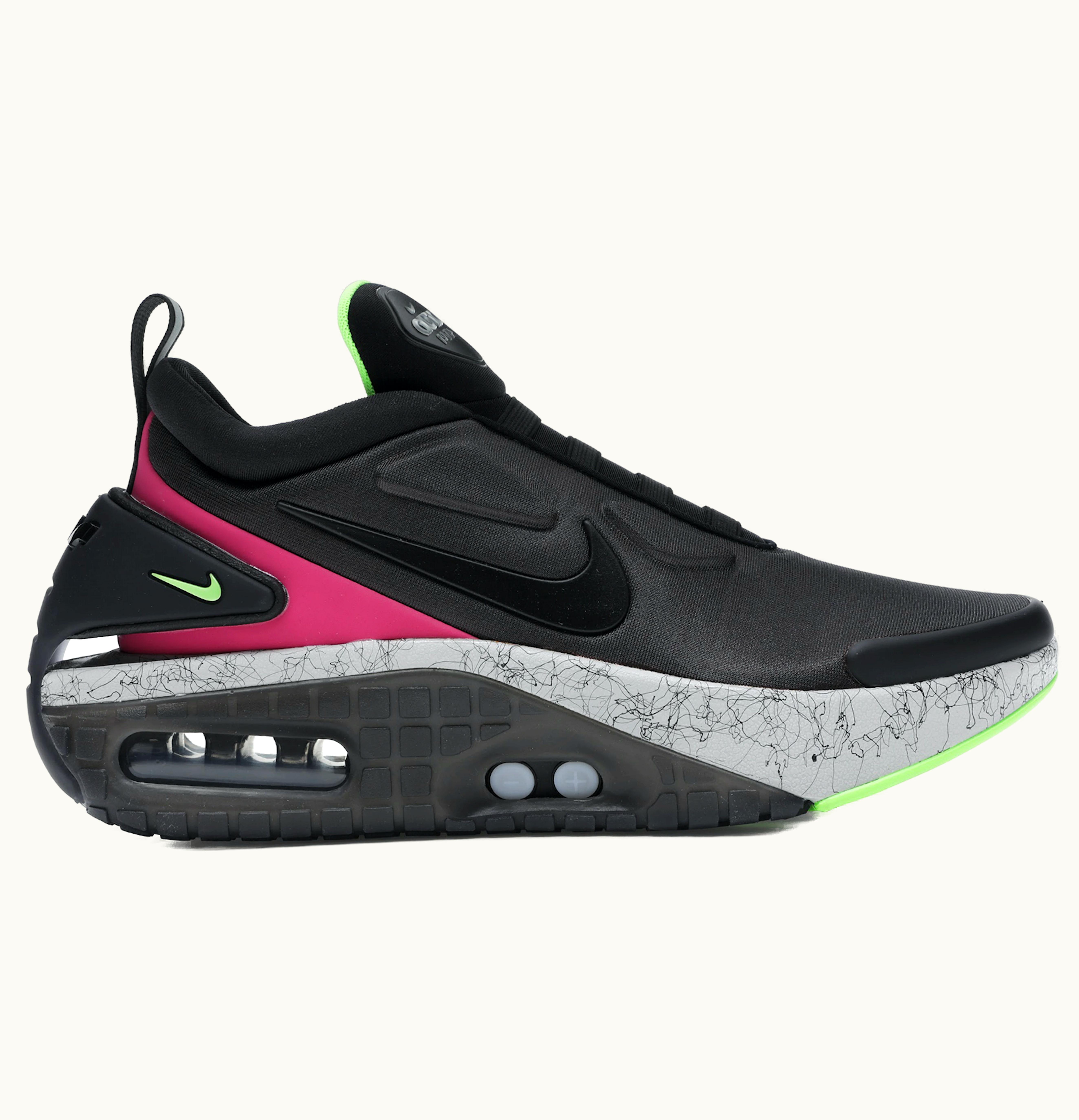 Nike Nike Adapt Auto Max Black Laser Fuchsia Electro Green US Charger