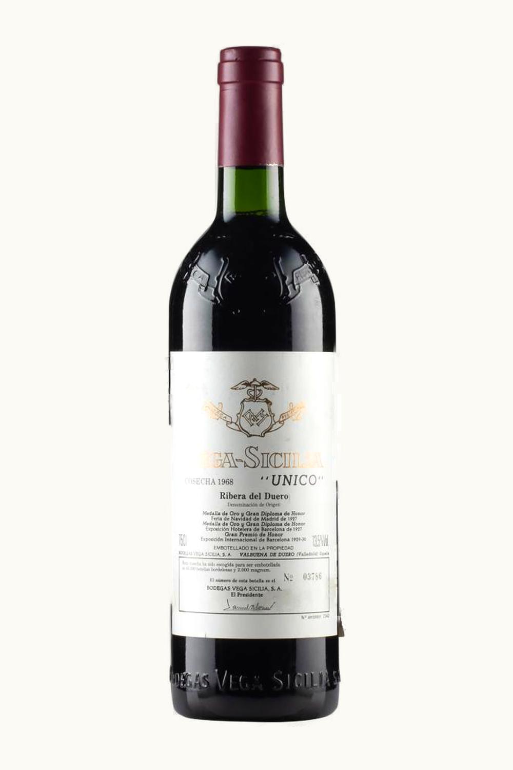 Vega Sicilia Vega Sicilia Unico Grand Reserva Ribera del Duero, 1968