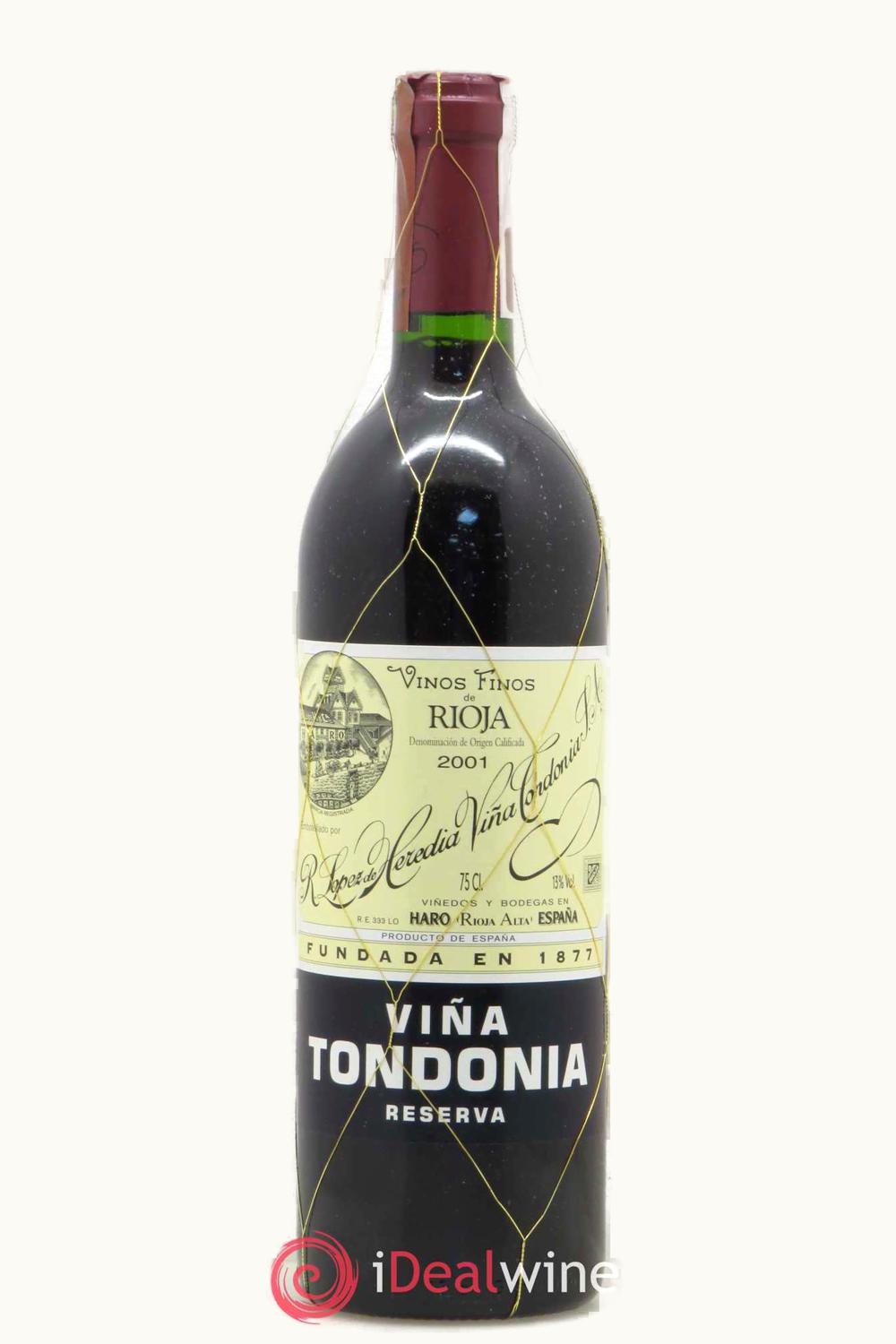 R. López de Heredia R. López de Heredia Viña Tondonia Gran Reserva, 1968 UZ0714030