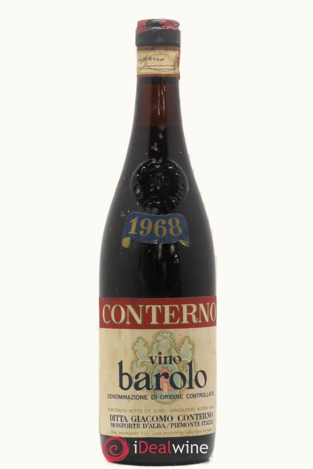 Giacomo Conterno Giacomo Conterno France DOCG Barolo, 1968