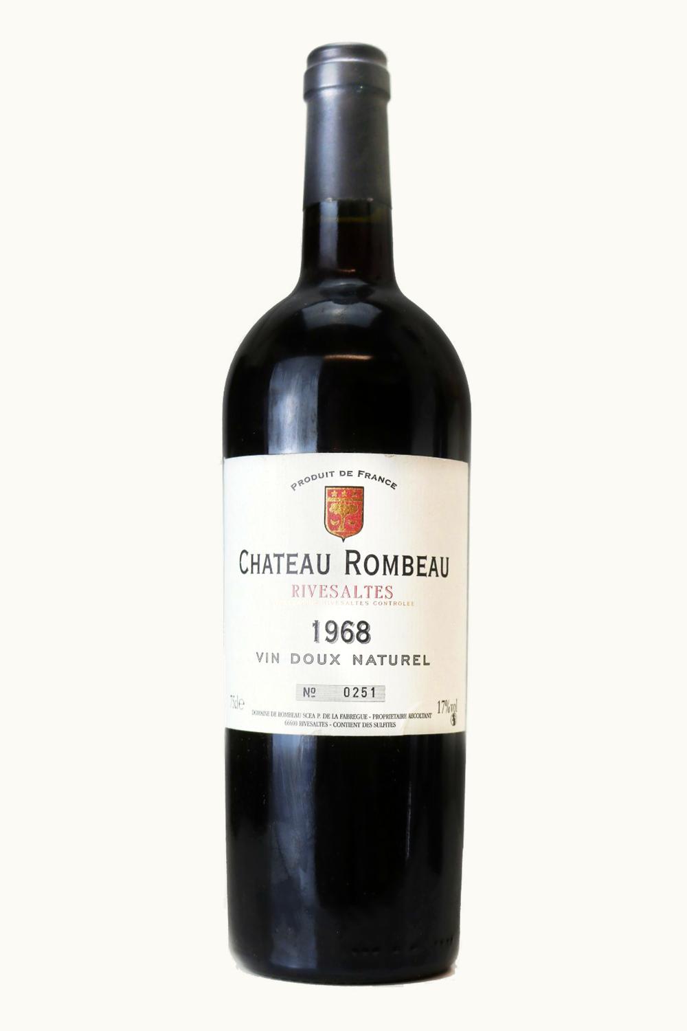 De Rombeau De Rombeau Rivesaltes, 1968