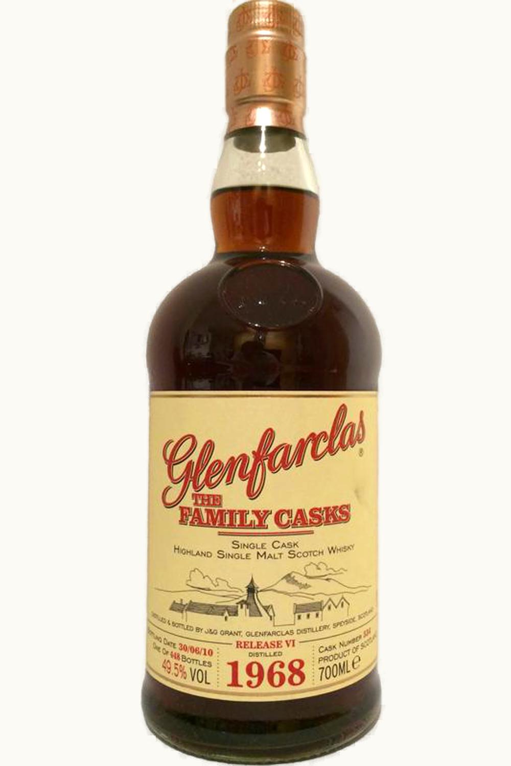 Glenfarclas Glenfarclas The Family Casks Single Vintage Malt, 1968