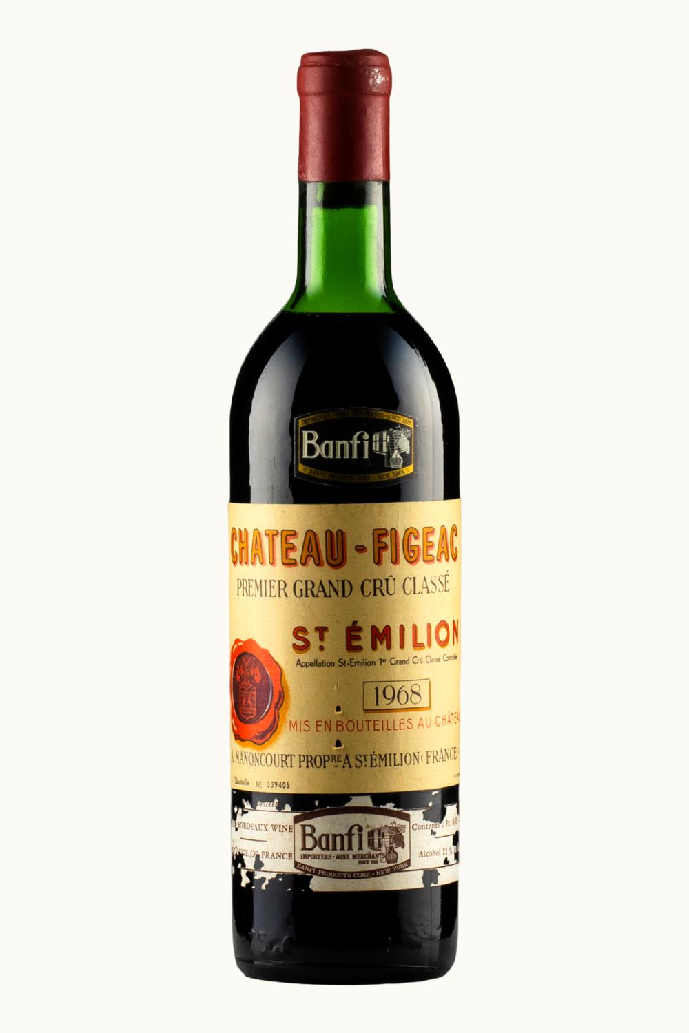 Château Figeac Figeac St-Émilion Grand Cru, 1968