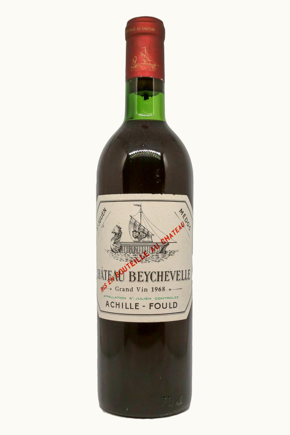 Château Beychevelle Château Beychevelle St-Julien, 1968