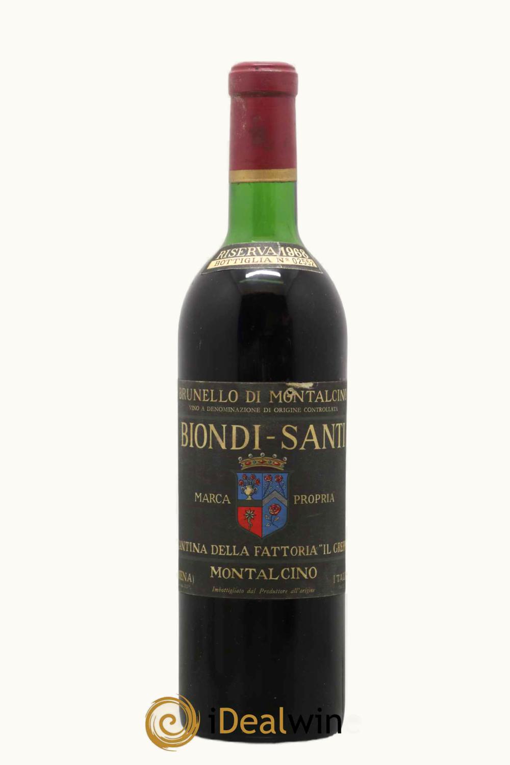 Biondi Santi Biondi Santi DOCG Brunello di Montalcino, 1968
