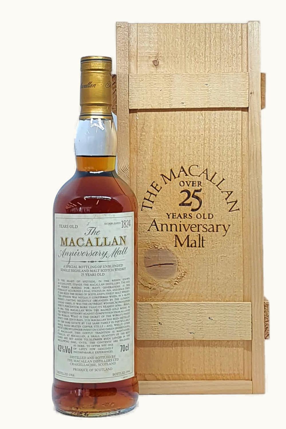 The Macallan The Macallan Sherry Oak 25 Year Old Single Malt Scotch Whisky, 1968