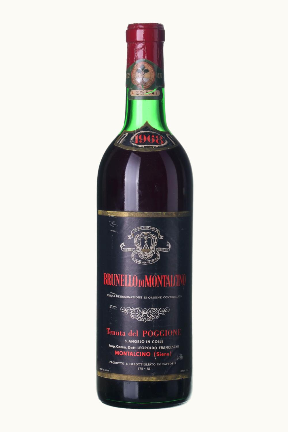 Poggione Poggione DOCG Brunello di Montalcino, 1968