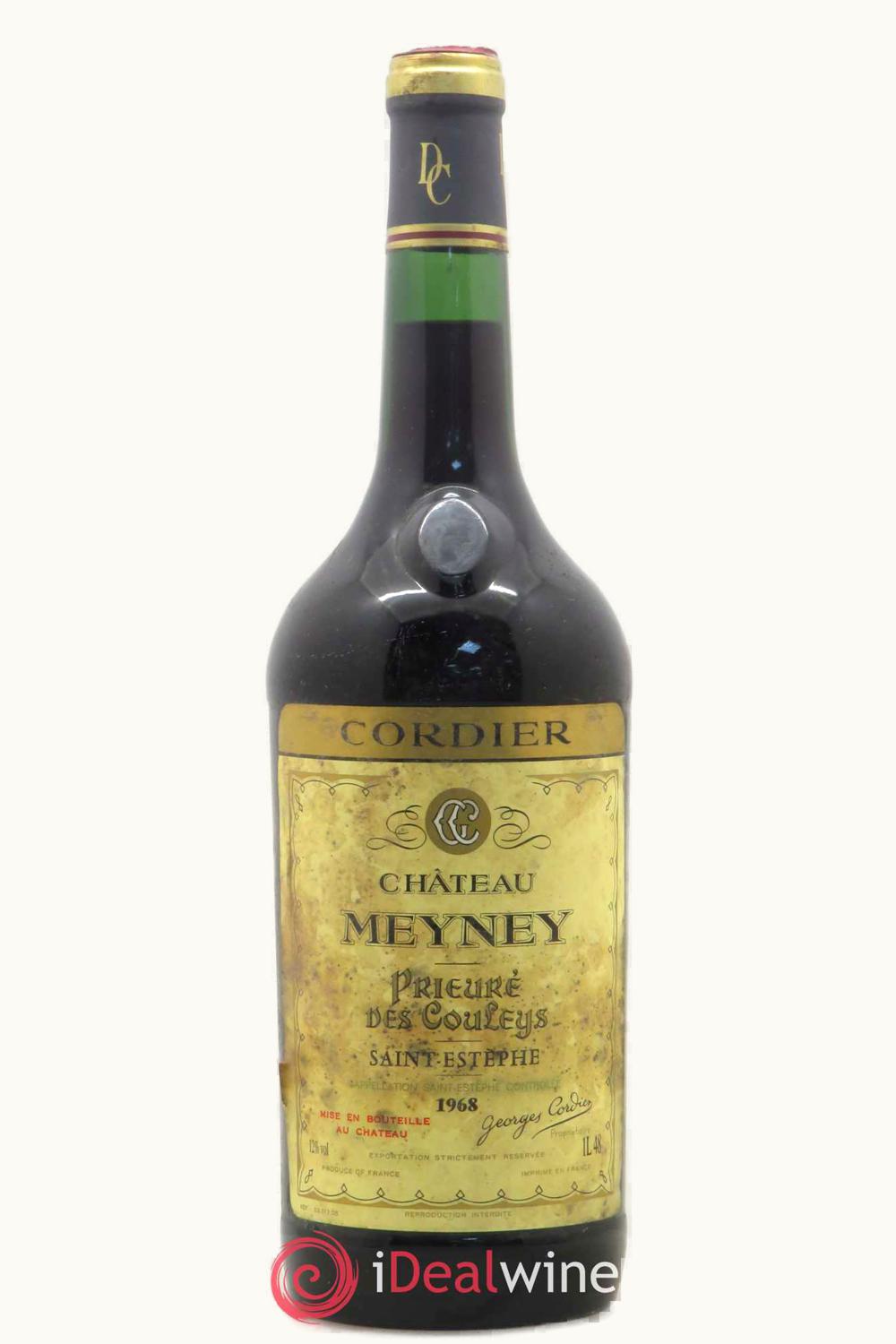 Château Meyney Meyney St-Estèphe, 1968