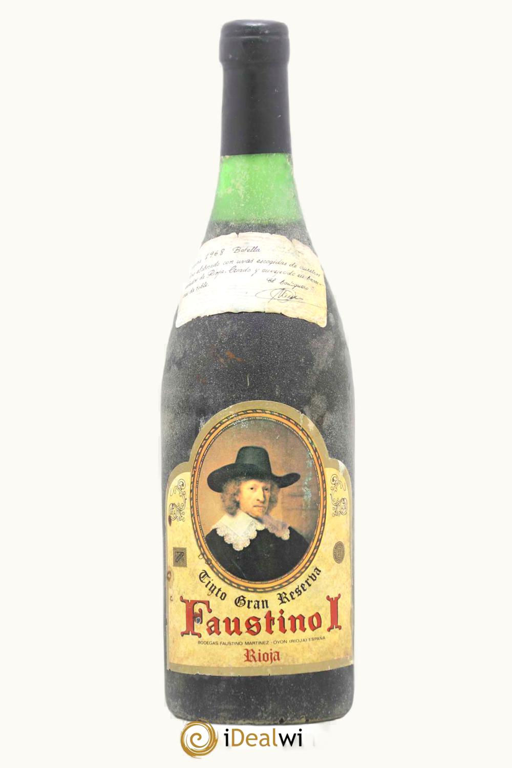 Faustino Faustino Gran Reserva DOCa Rioja Alavesa, 1968