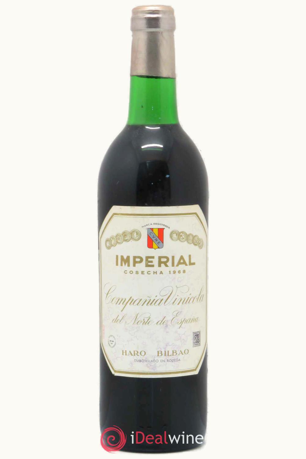 C.V.N.E. C.V.N.E. Imperial Gran Reserva DOCa Rioja Alta, 1968 UZ0714122