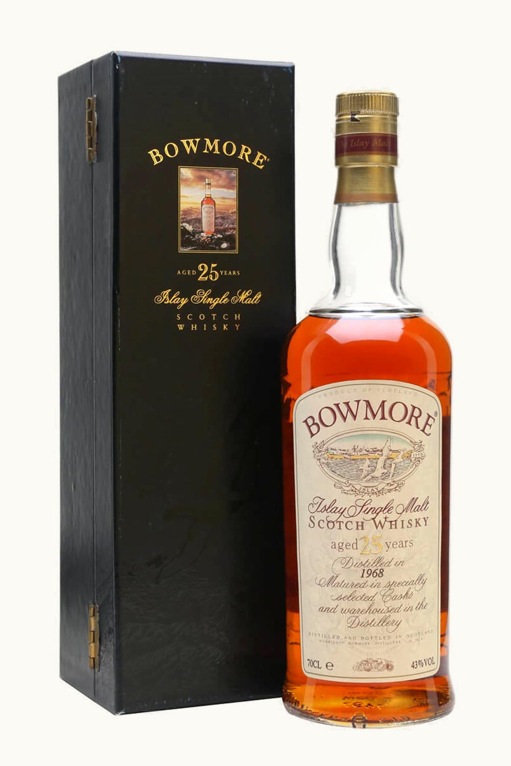 Bowmore Bowmore Small Batch 25 Year Old Single Malt Scotch Whisky, 1968